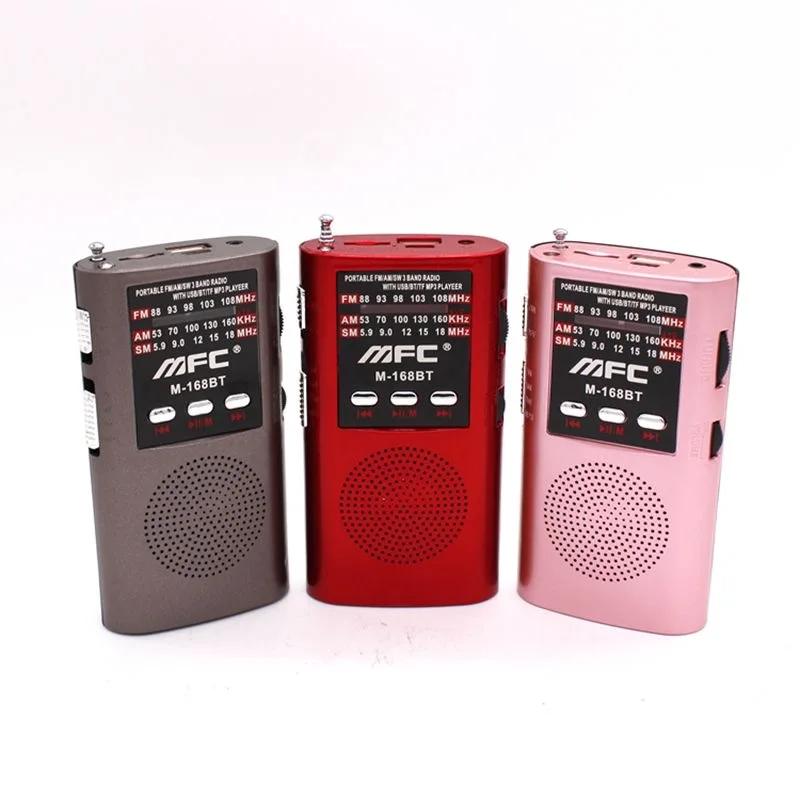 Mini pointer Bluetooth radio FM medium-wave short-wave outdoor special U-disk plug-in card MP3 player