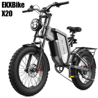 EKXBike Electric Bike X20 2000W Powerful Motor 48V35AH Men's Road EBike 20\