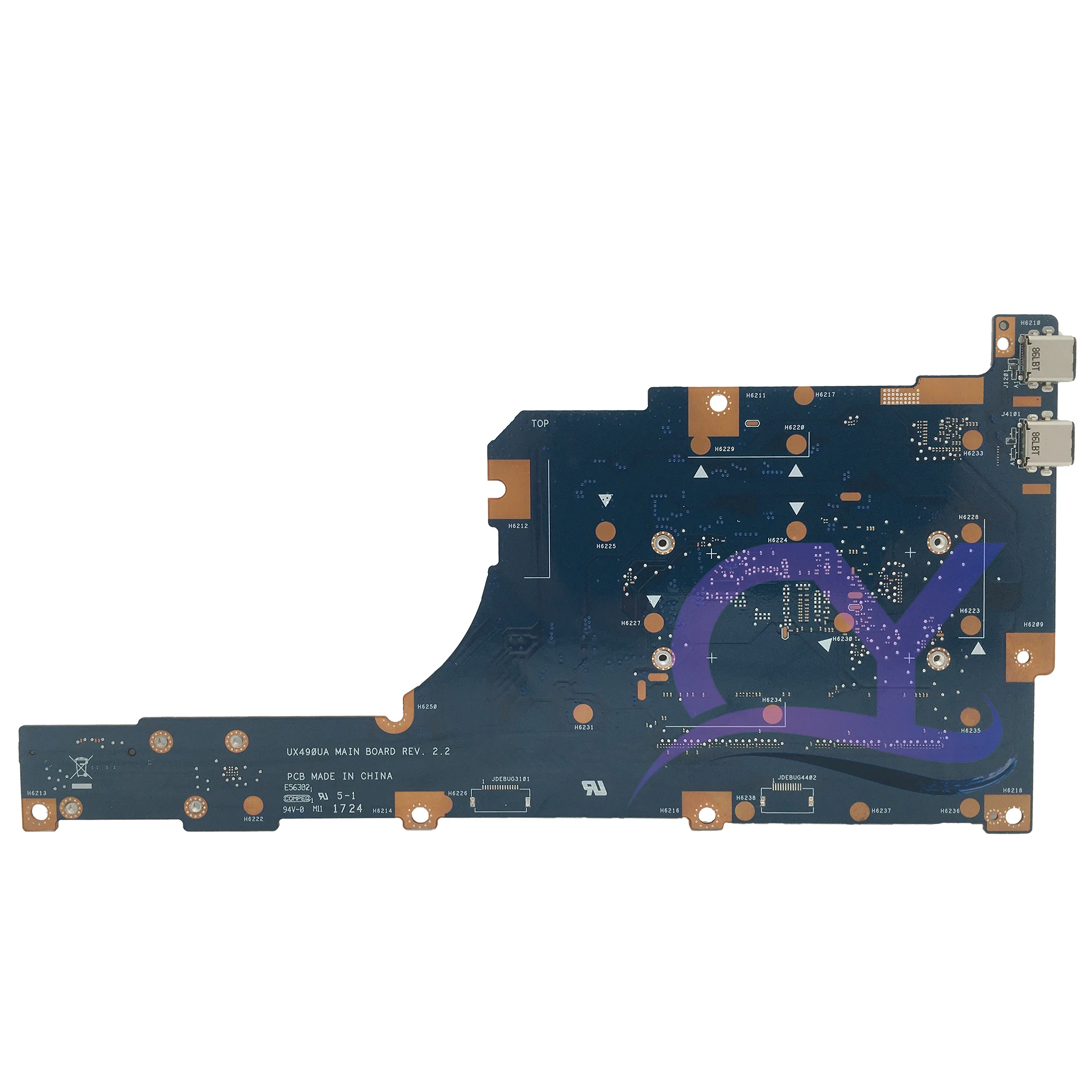 Ux490u mainboard für asus zenbook ux490uak ux490 ux490ua ux490uar ux3490ua Laptop-Motherboard mit i5 I7-7th/8. Generation 8g/16g-ram