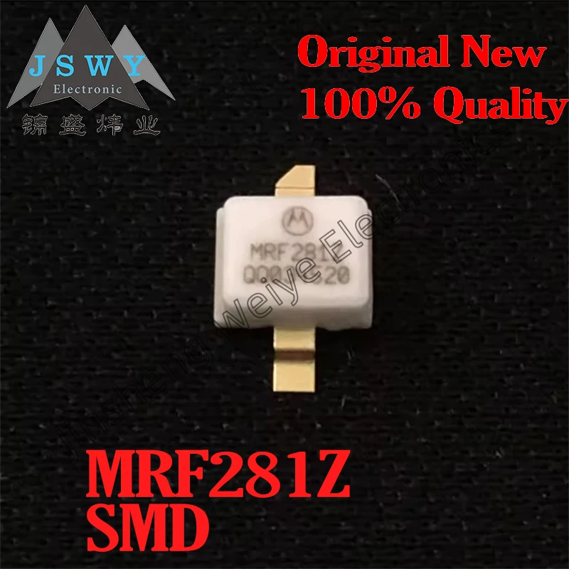 (1/10) MRF281Z SMD/Horizontal N-Channel Broadband RF Power MOSFET/Stok Elektronik Asli Baru