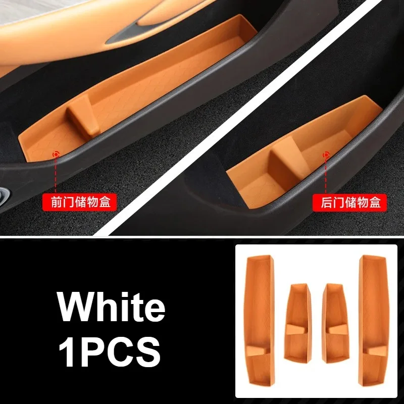 

For Great Wall GWM WEY TANK 500 Tank500hi4t Tank500hi4z 2023 2024 2025 Accessories Car Door Groove Silicone Storage Box