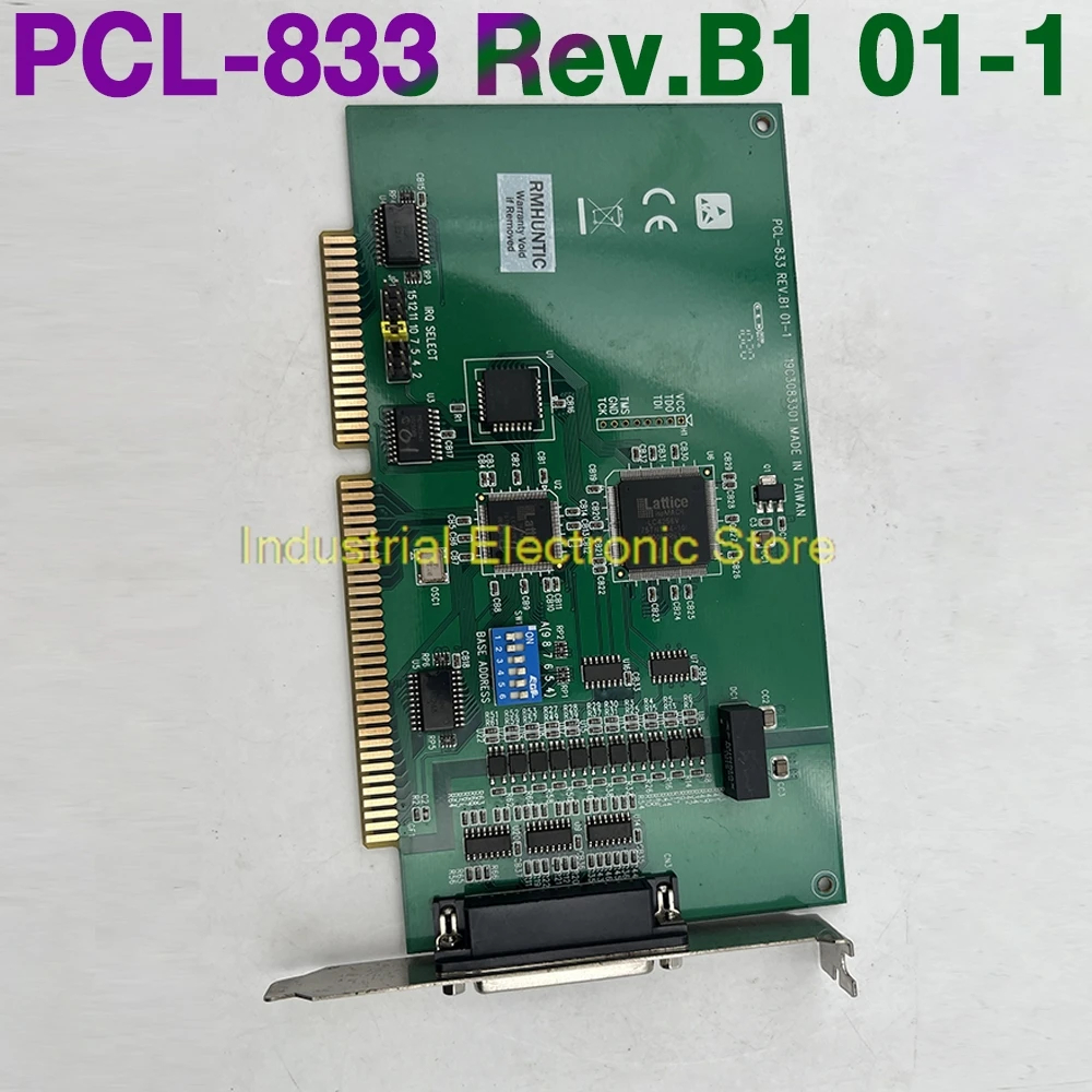 

Three Axis Orthogonal Encoder Counter Card For Advantech PCL-833 Rev.B1 01-1