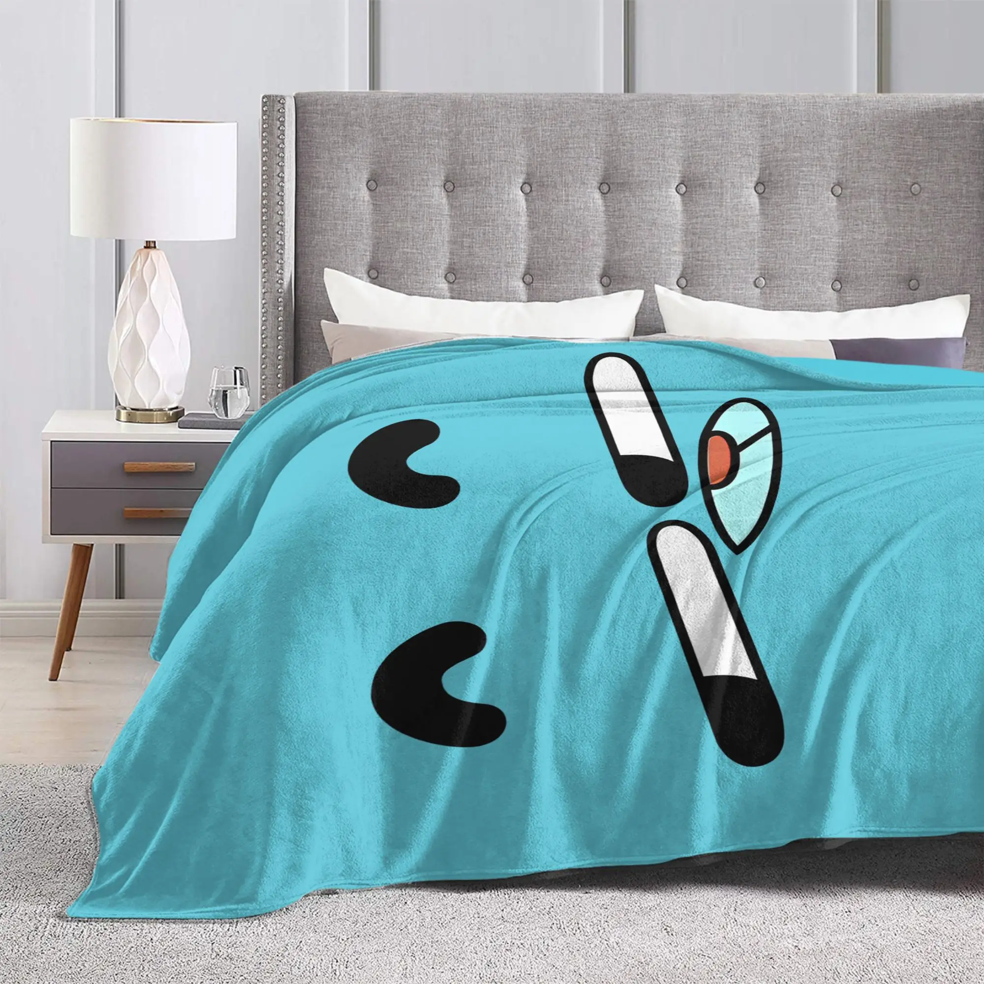 Gum Ball Watterson Amazing Cartoon Blankets Flannel Decoration Amazing World Multifunction Throw Blanket for Home Quilt