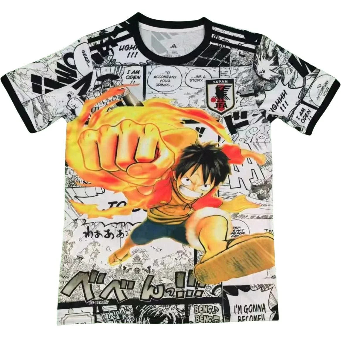 اليابان طبعة خاصة جيرسي أنيمي قطعة واحدة جديد 2425 قصيرة الأكمام قميص تدريب كرة القدم #1