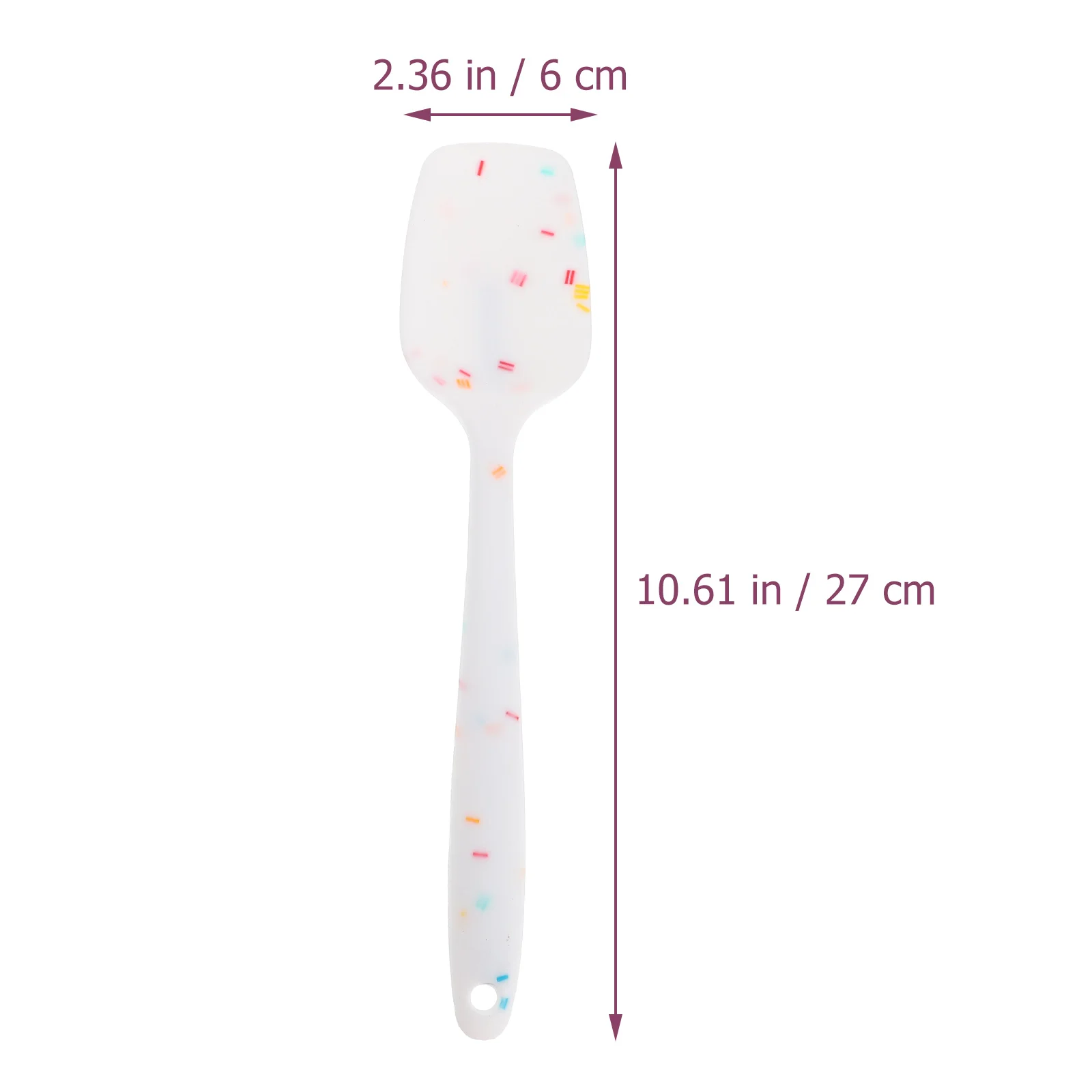 

1 Set Silicone Cake Spatula Cream Scraper Baking Tools Non-Stick Reusable For Bakery Home Coffee Shop Smooth Surface