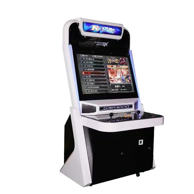 New 97 King of Fighter Desktop Fighting Machine Nostalgia Street Fighter Game Machine Home Dual-player Joystick Fighting