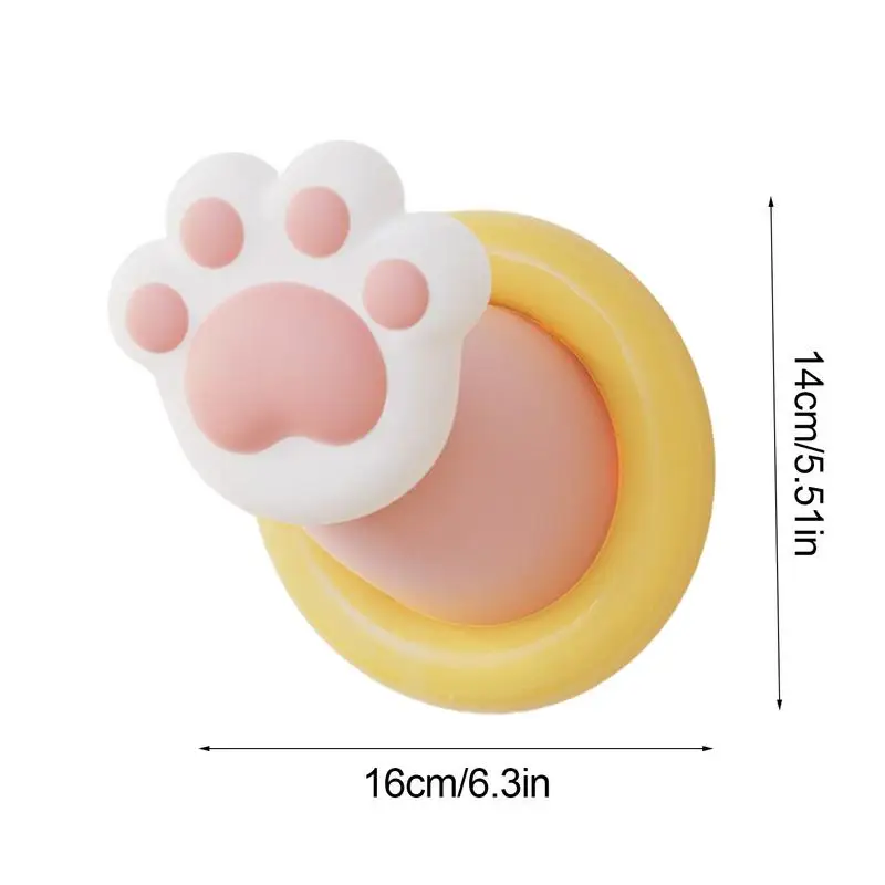 Silicone Light Cat's Paw Nightlight For Kids Creative Animal Light Atmosphere Sleep Night Light For Kids Bedside Birthday Decor