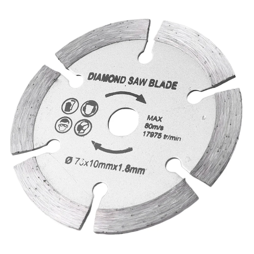 3 inch / 75 mm slijpschijfblad diamant haakse slijper zaagblad mini-zaagblad tegel keramische beton marmeren messen