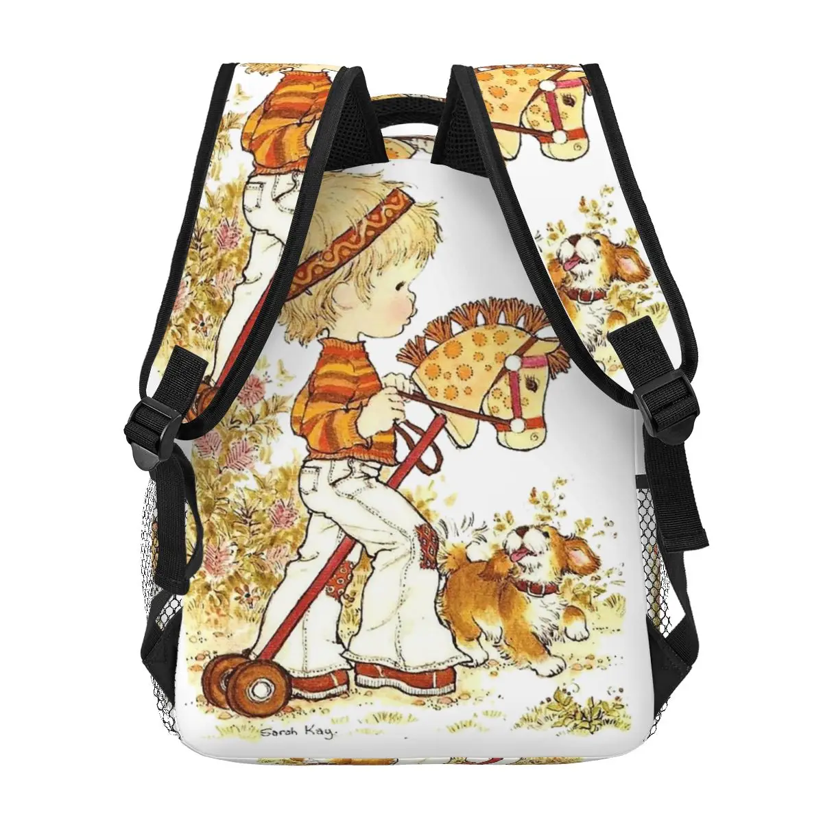 Sarah Kay Mädchen Rucksäcke Jungen Mädchen Bücher tasche Studenten Schult aschen Cartoon Kinder Rucksack Umhängetasche große Kapazität