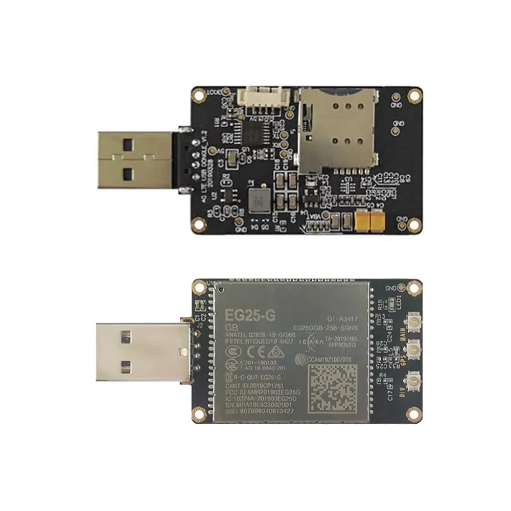 4G USB Dongle LTE Cat4 Module EC25 Series EC25-E EC25-EU EC25-EUX EC25-J EG25-G EC25-AF EC25-AU EC25-EC Modem Board TTL Uart