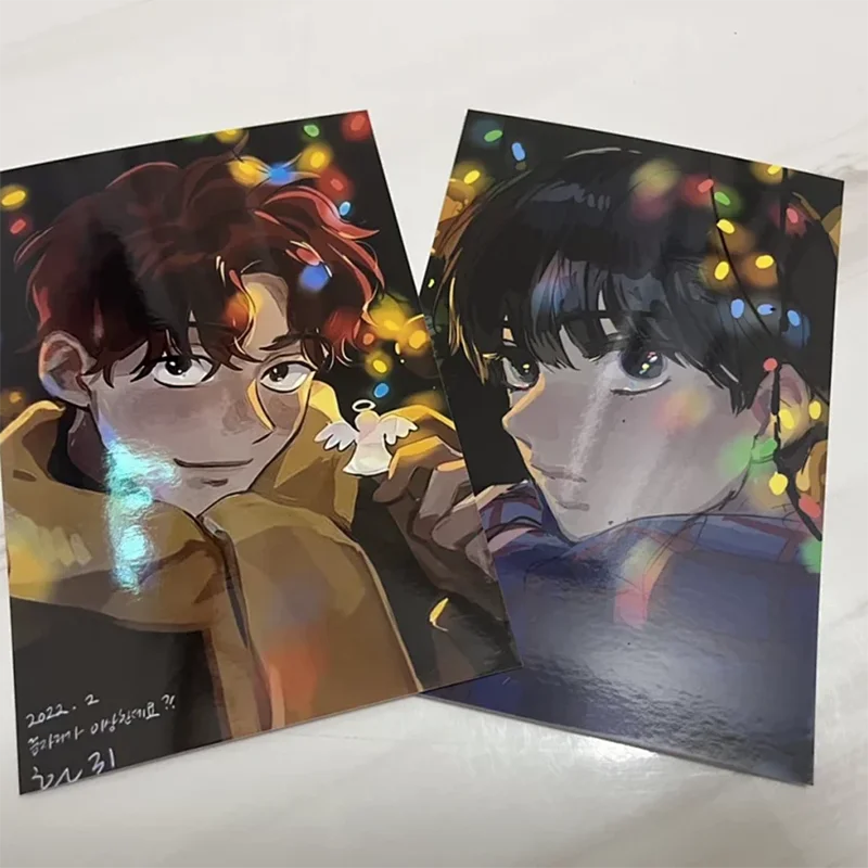 BL love comic  wrong dream  3-4 photo card  manga  Xiang ka photo card