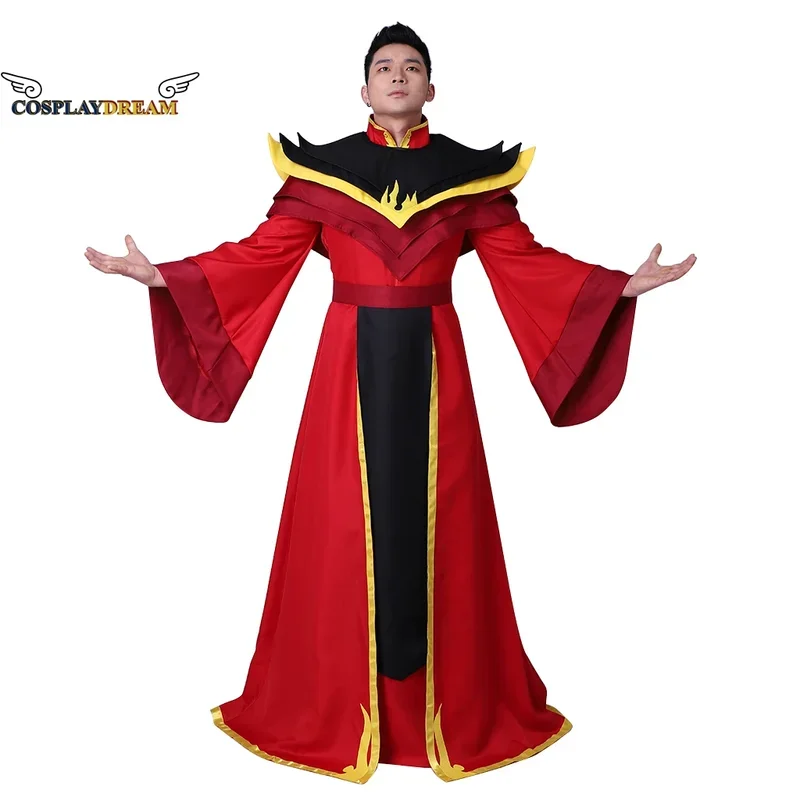 Avatar: The Legend of Aang The Last Airbender Fire Lord Ozai Cosplay Costume Halloween Carnival Cosplay Costume For Adult Men