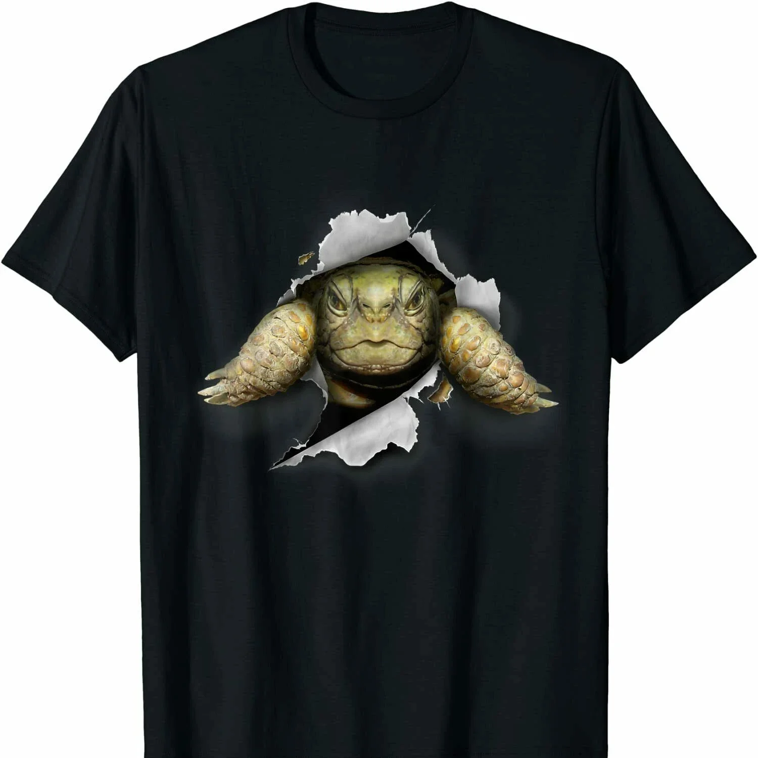 Подарочная футболка с забавной черепахой и крутым подарком для любителей животных. Новая футболка из 100% хлопка с коротким рукавом и круглым вырезом, повседневная одежда, мужские топы