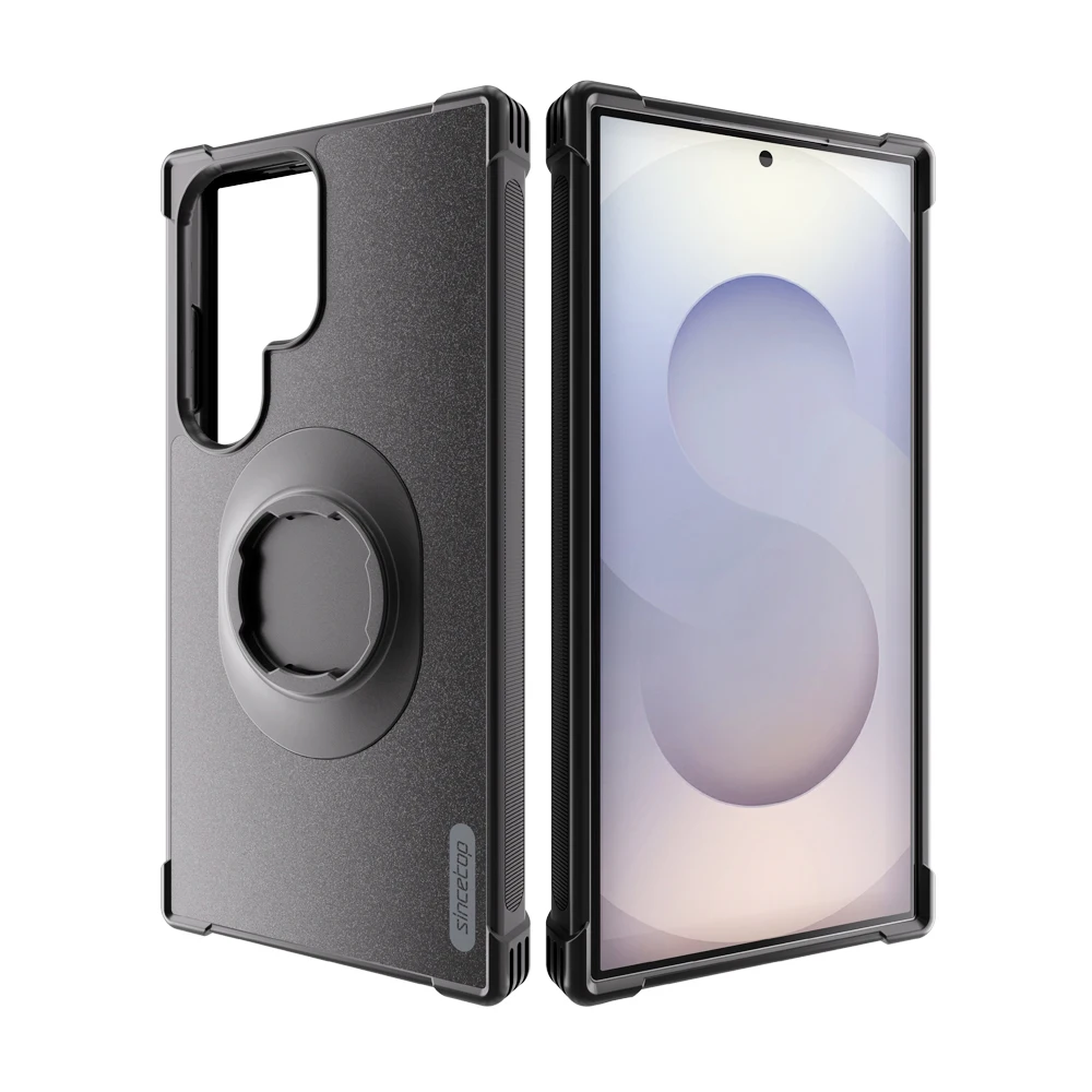 Odporne na wstrząsy etui do Samsung Galaxy S24/S25/S24U/S25 Ultra, z zabezpieczonym mechanizmem, pasujące do uchwytu na motocykl/rower w stylu Quad. — zdjęcie produktu 7