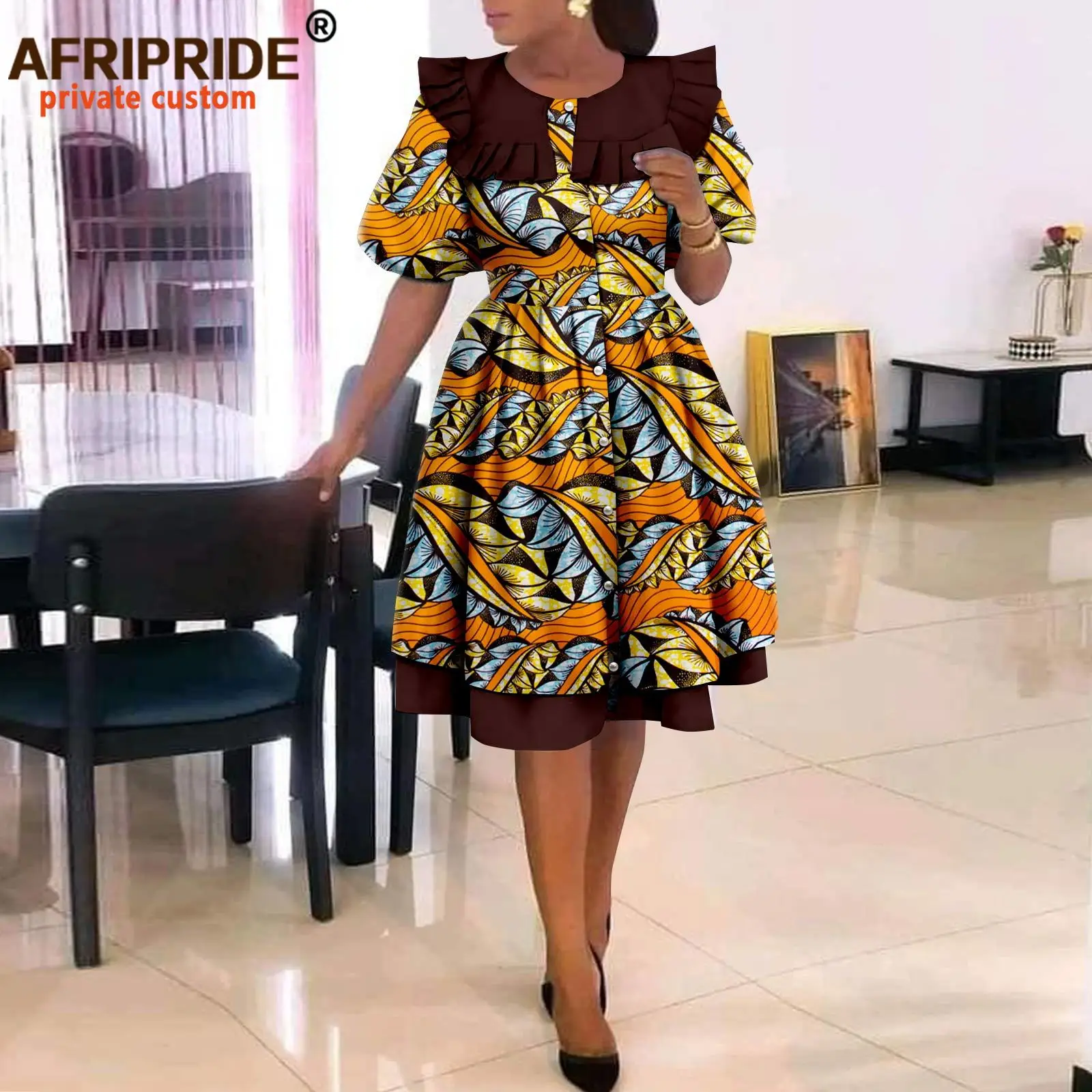 African Dresses for Women Elegant Party Short Sleeve High Waist Print A-line Dress Ankara Attire Traditional Outfits A2225029 - AliExpress 200000345 African Dresses for Women Elegant Party Short Sleeve High Waist Print A-line Dress Ankara Attire Traditional Outfits A2225029 - AliExpress 200000345