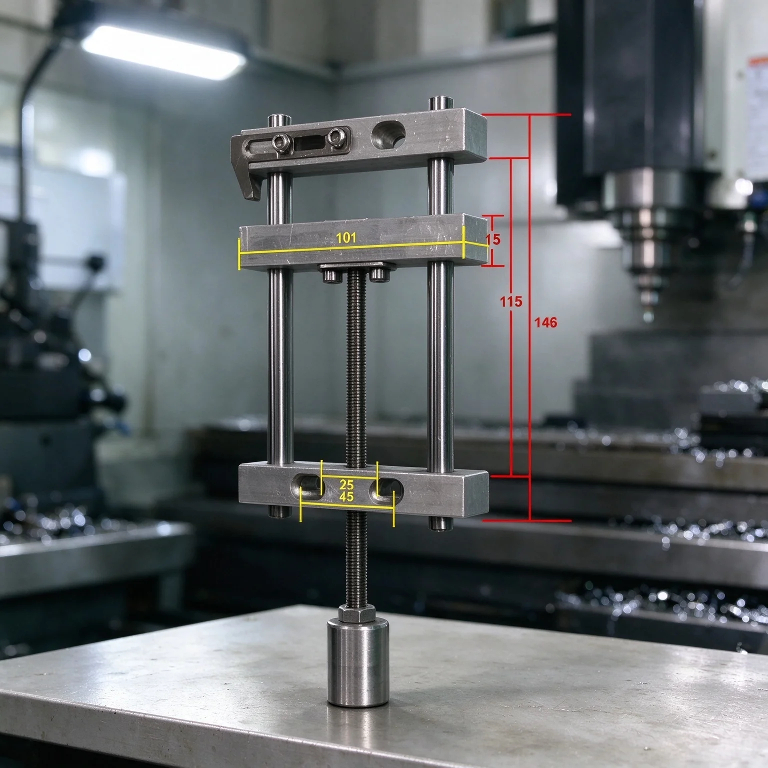 CNC Parallel-Jaw Vice Plain Vise QGG Bench Drill Vise Fixture Flat Tongs Screw Precision CNC Engraving Machine Accessories