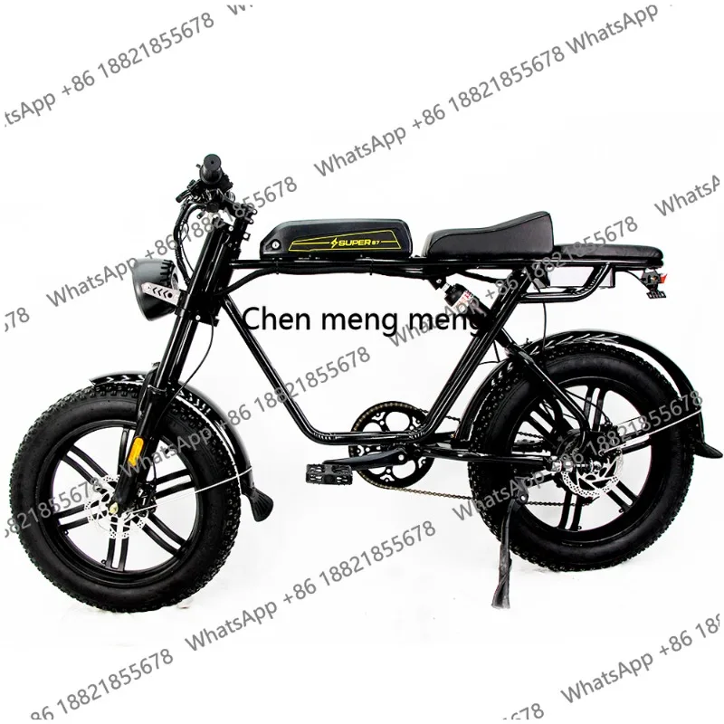 

Hot Selling in Live Super S7 1000W 48V Lithium Battery air Big Shock Absorber Hydraulic Disc Brake Electric