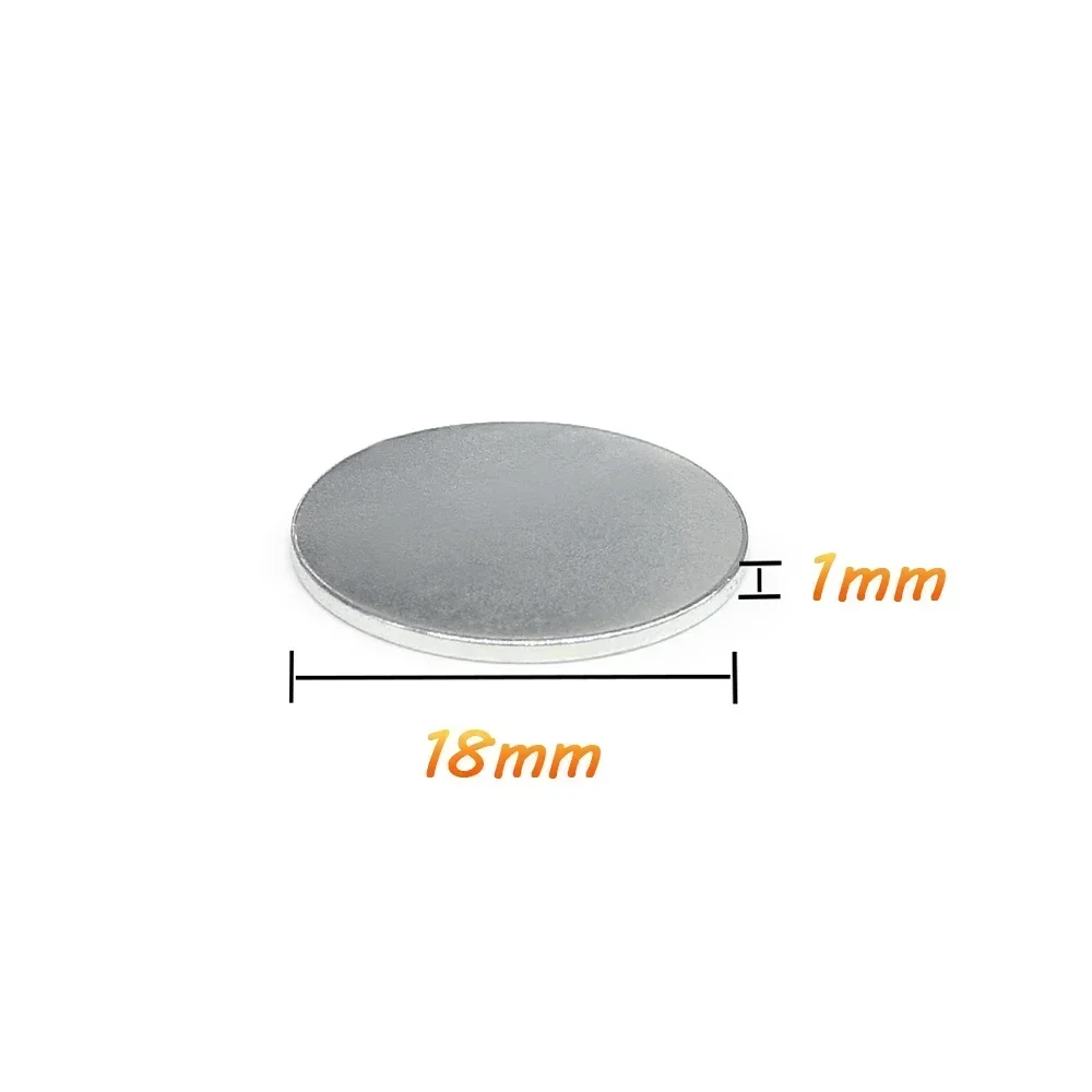 10/20/50/100/150/200PCS 18x1 Thin Round Search Magnet N35 Permanent Neodymium Magnet Strong 18*1 Disc Rare Earth Magnet 18x1mm