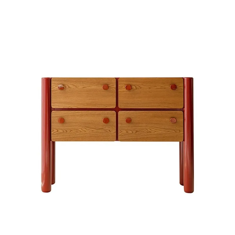 chest entrance entrance dining side storage cabinet color matching large-capacity decorative cabinet