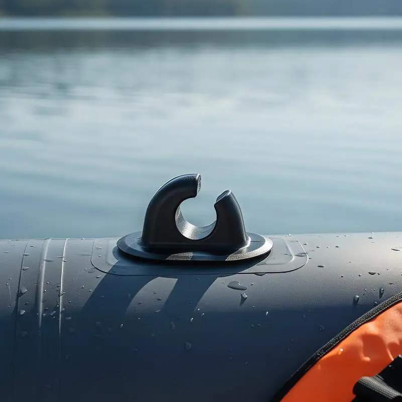 Portable Inflatable Boat Paddle Clips Holder Waterproof PVC Mount Patch for Kayak Canoe Rowing Trip