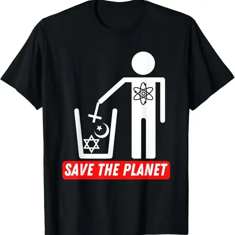 New Limited Humanist Anti Religion Atheist Atheism T Shirt