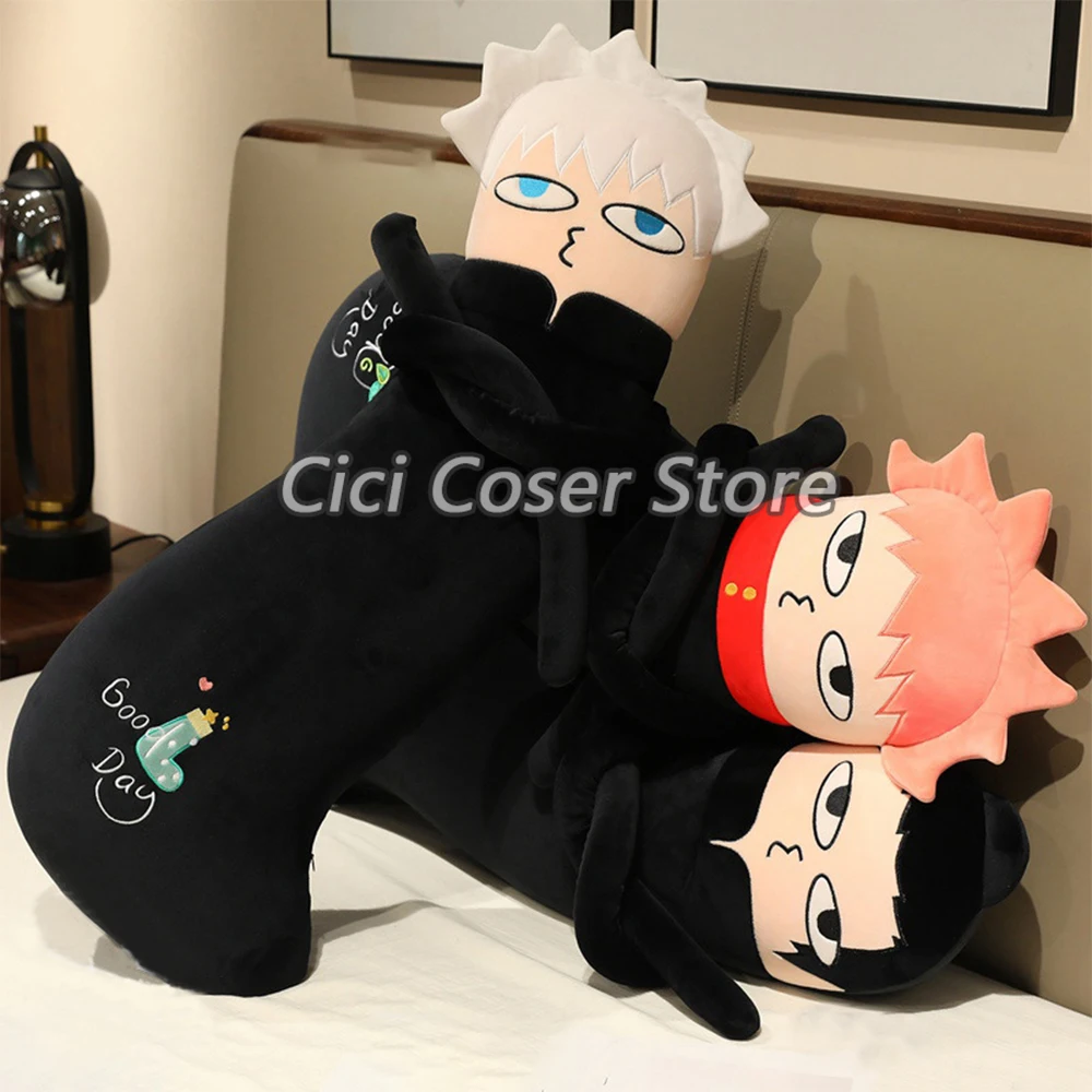 

Anime Gojo Satoru Geto Suguru Itadori Yuji Cosplay Plush Doll 100cm Long Hug Pillow Home Sofa Decor Gifts Cartoon Throw Pillow