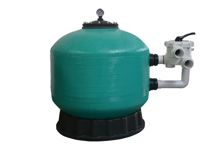 pond automatic sand filter price fish pond Side Mount water treatment sand filter