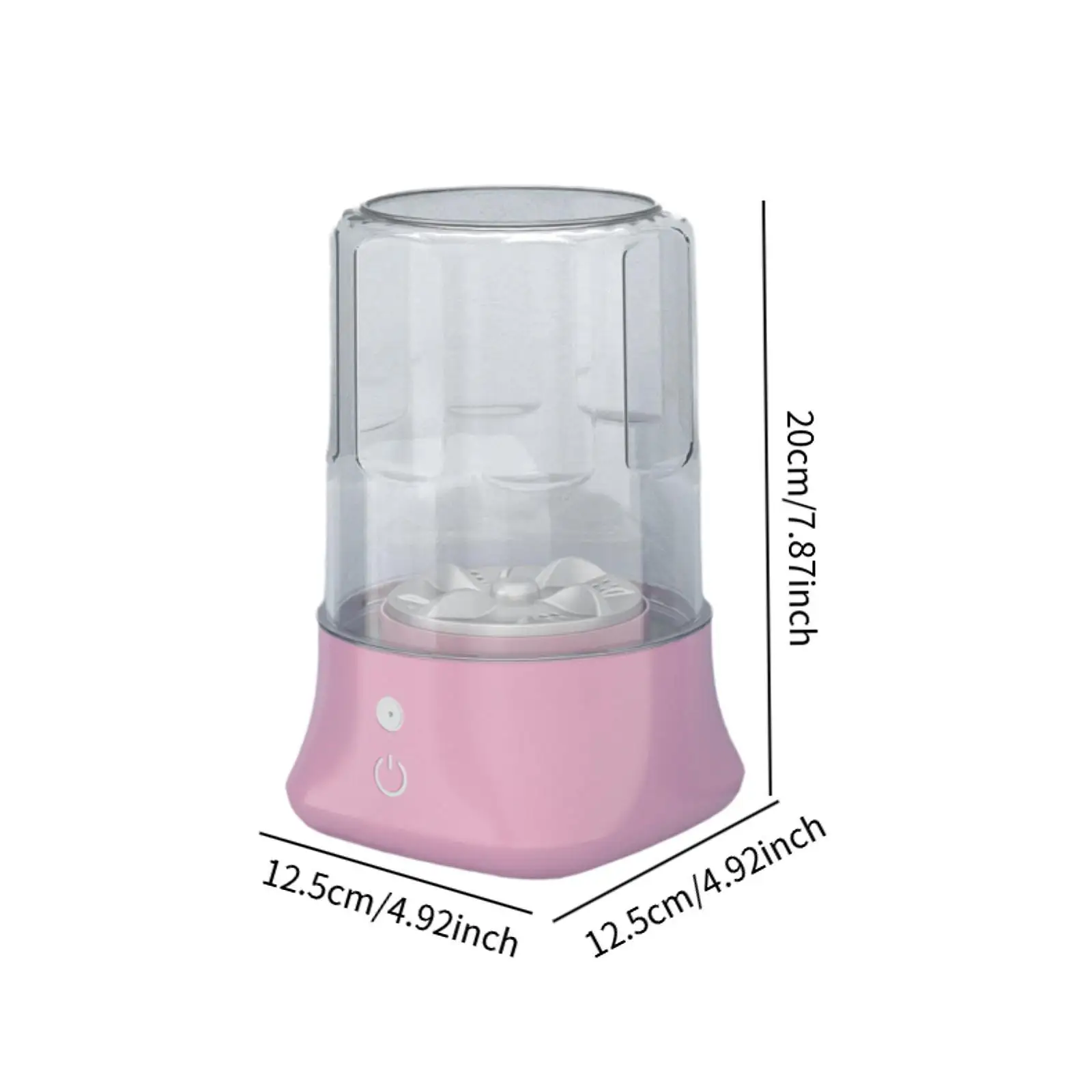 Portable Washing Machine 1L Charge 1 Time and up to Use 15 Times Compact Washer