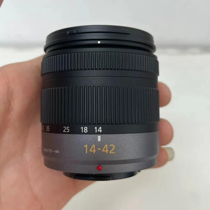 95%New Genuine For Panasonic LUMIX G Vario 14-42mm f/3.5-5.6 ASPH MEGA OIS Zoom Lens M4/3 Mount For GH6 GH5 GX9 GX85 G100