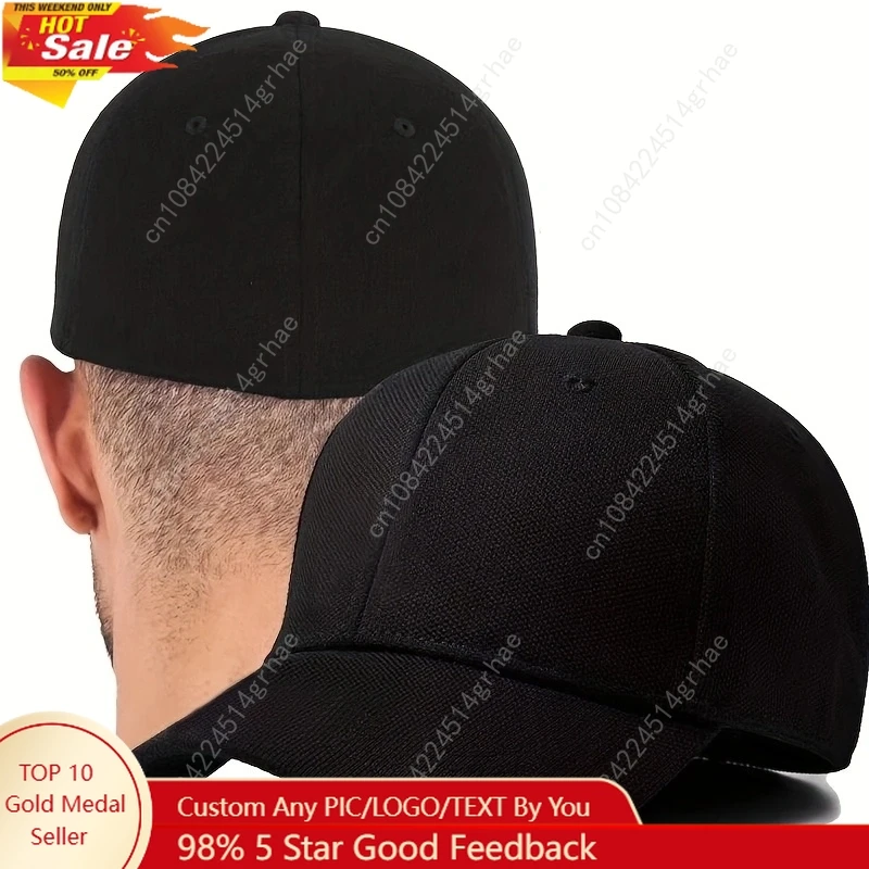 

High Quality Baseball Cap Men Snapback Hats Caps Men Fitted Closed Full Cap Women Gorras Bone Male Trucker Hat Casquette