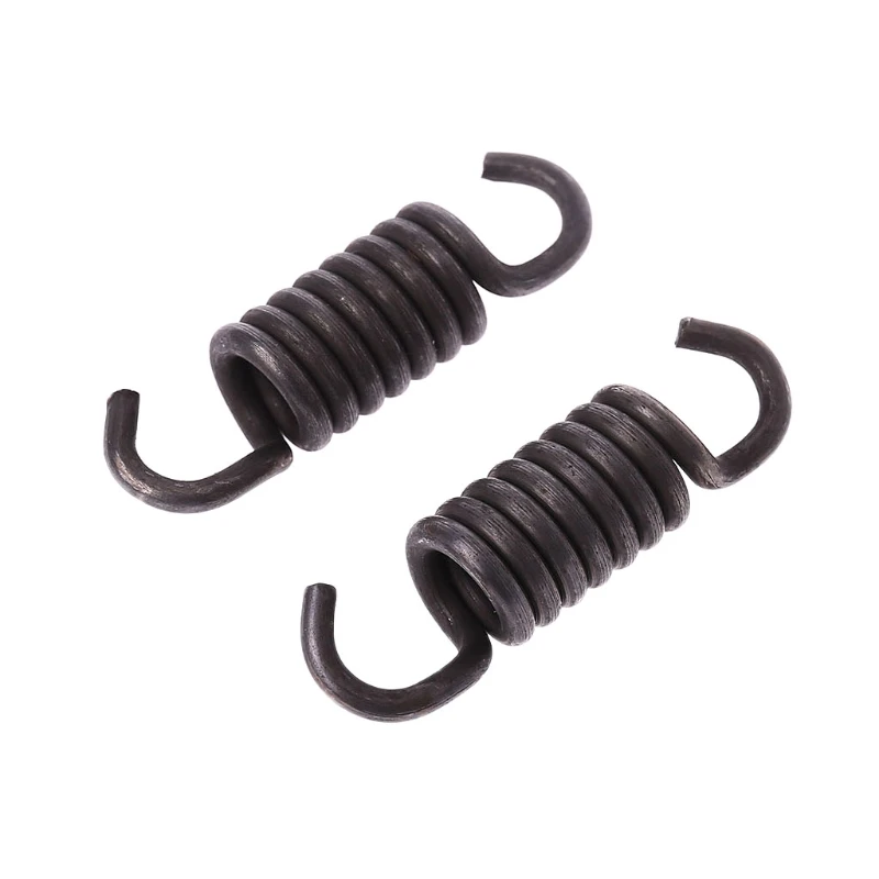 2 Pcs Chainsaw Clutch Spring for Grass Mower Lawnmower Replacement Durable