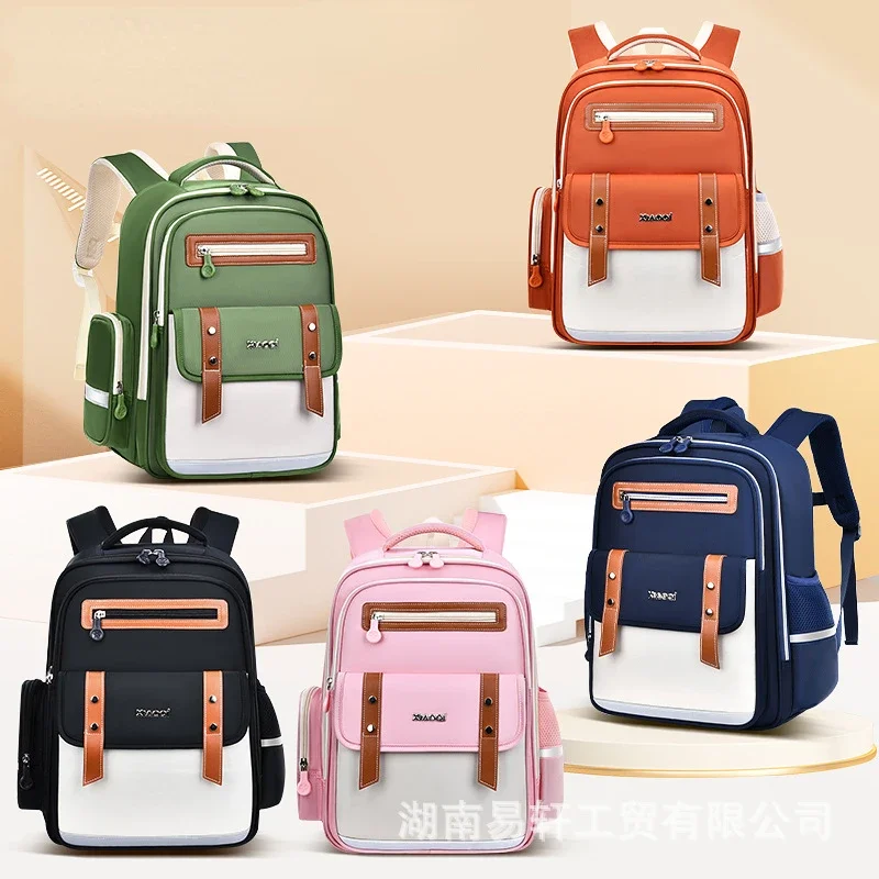 Korean Primary School Schoolbag Lightweight Children\'s Backpack Waterproof School Bag Teenager Book Bag Large Capacity Backpack