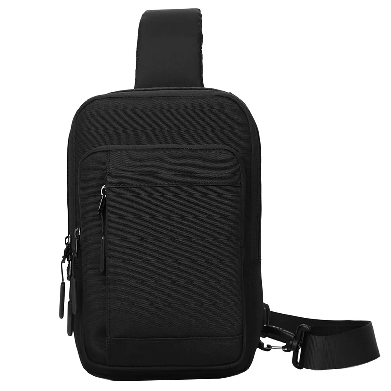 New Simple Men's Single-shoulder Bag for Outdoor Activities, Sports Chest Bag, Multi-functional and Large-capacity Cross-bodybag
