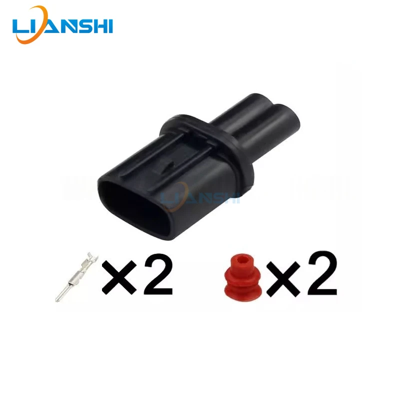 6189-0706 2 Pin Waterproof Connector ABS Wheel Speed Sensor Plug For Toyota Corolla Camry RAV4 Prado Lexus