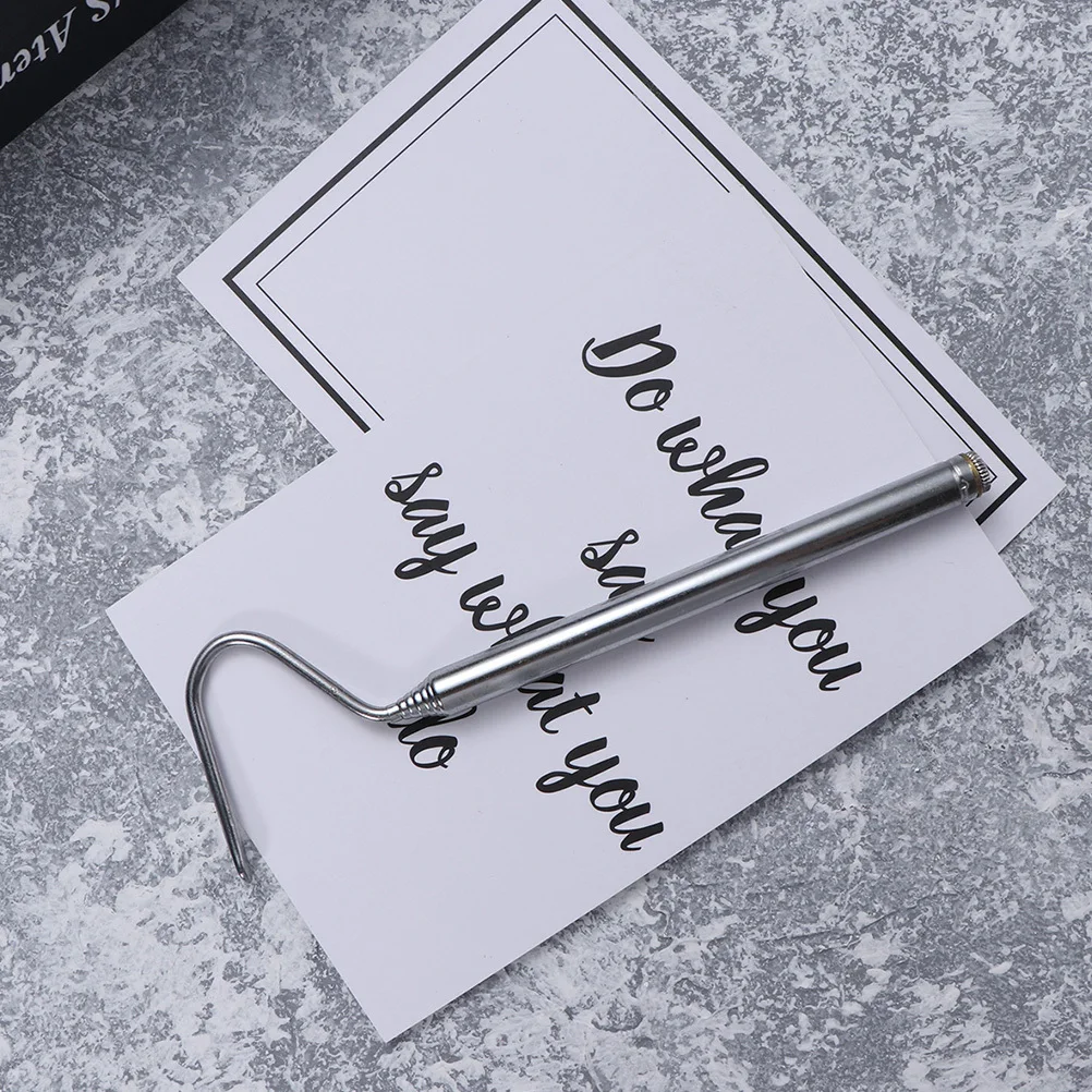 2 قطعة دائم قابل للسحب ثعبان المنتزع مادة آمنة سهلة قبضة مقبض الزواحف الماسك ثعبان اصطياد هوك الزواحف اصطياد هوك #1