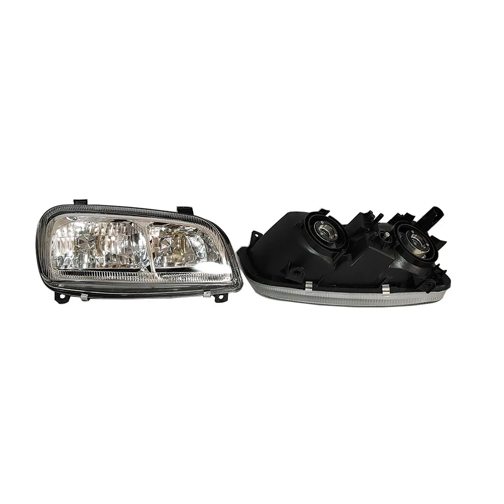 A Pair  Car Crystal Glass Headlights For Toyota RAV-4 Rav4 SXA10 SXA11 SXA15 SXA16 1998 1999 2000