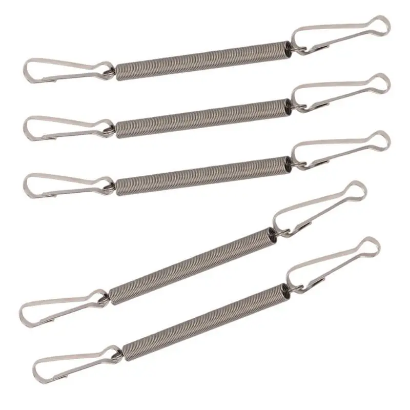 E8BD 5lots Multipurpose Pet Cage Spring Clip Durability Versatiles Spring Clip Cage