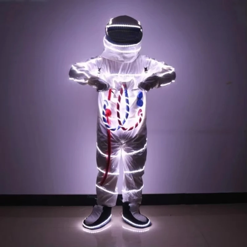 Halloween Glow Space Suit Glow Masquerade Party Club Cosplay Astronaut Cosplay Christmas Ornaments