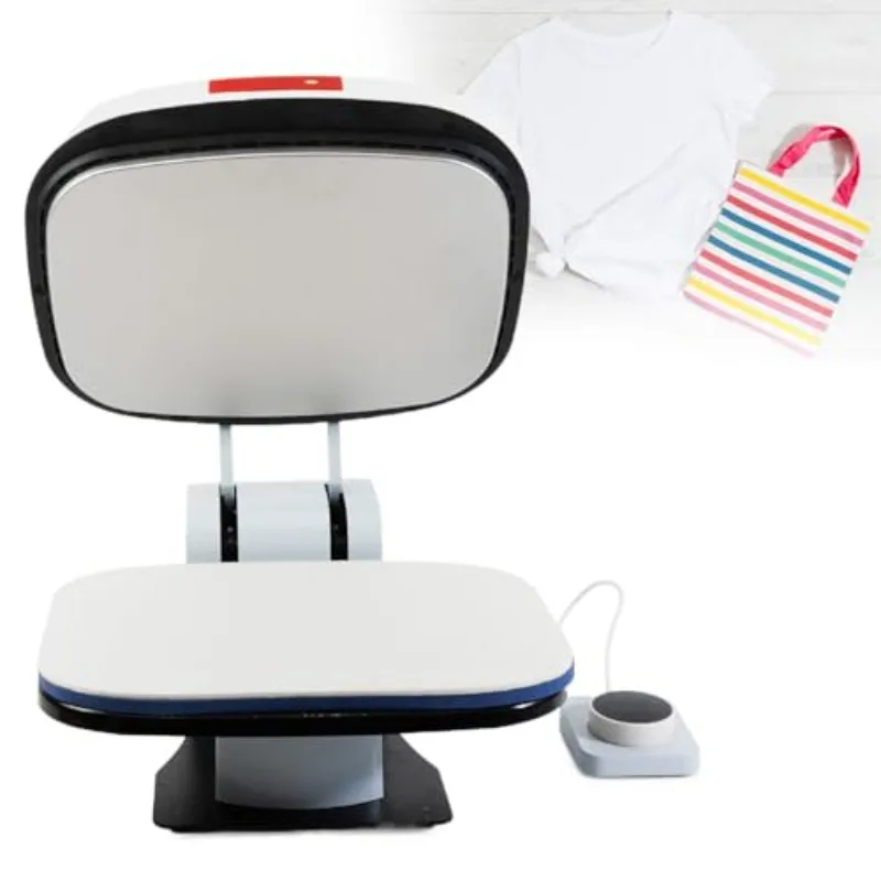 2 in 1 Heat Press Machine for T-Shirts and Hats T-Shirt Press Machine for Sublimation Vinyl Heat Transfer Projects