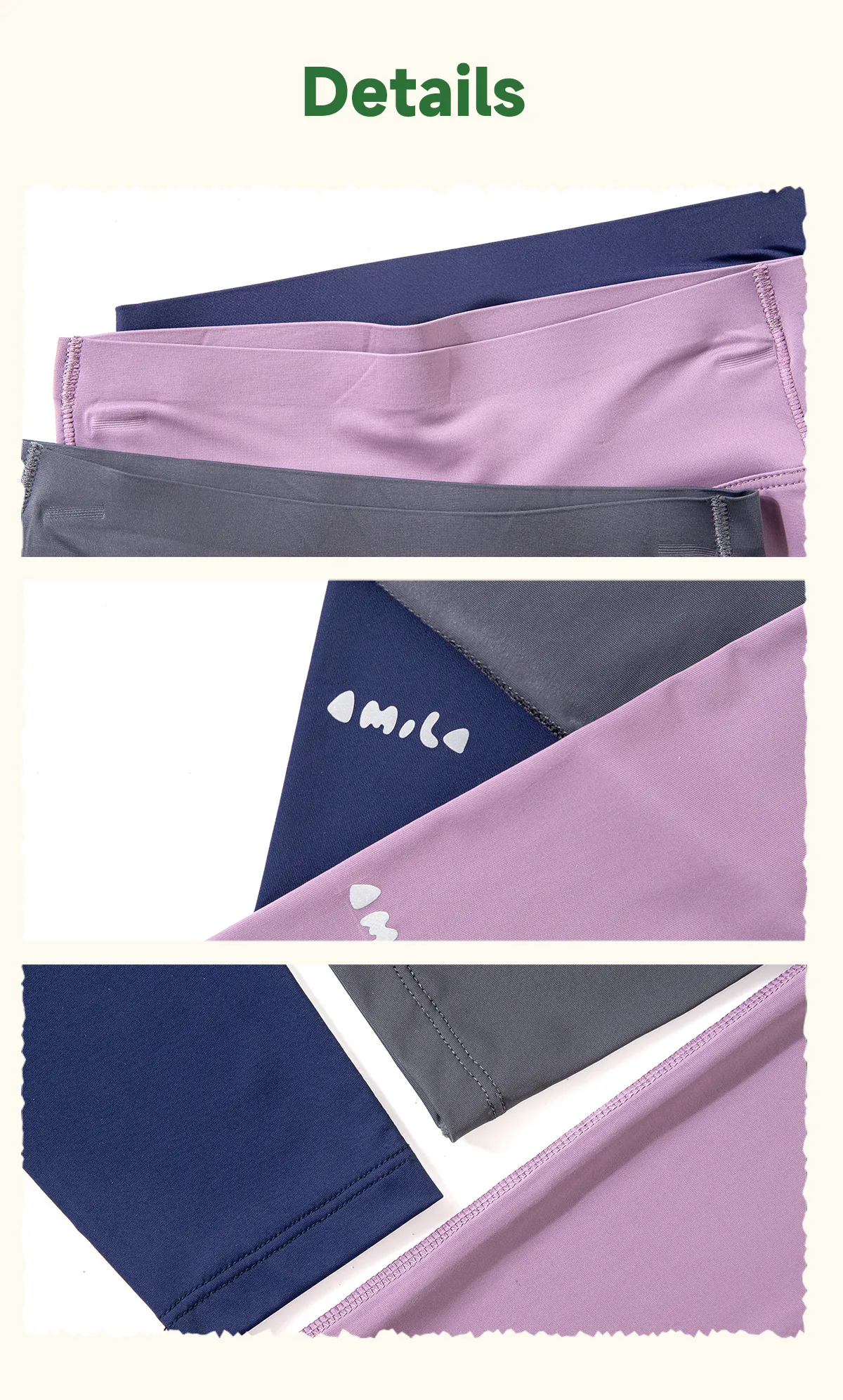 Amila 2026 Frühlings-Mädchenunterhose, hohe Elastizität, nicht verformbar, vielseitige Yogahose, Kinderbekleidung, Hose – Detail 7