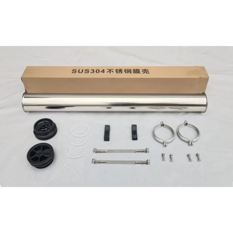 SS304 Stainless Steel Reverse Osmosis Membrane Housing Manufacturer 4040 300psi - Image 5
