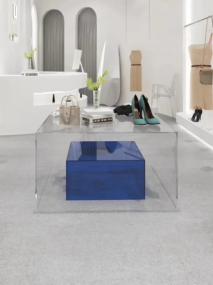 

S Acrylic Zhongdao Display Stand Clothing Store Stand Shoes Display Table Bag Display Table
