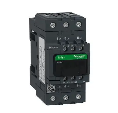 The elevator contactor  LC1D50AF7C  LC1D50AF7 TeSys Deca contactor - 3P(3 NO) - AC-3 - = 440 V 50 A - 110 V AC 50/60 Hz coil