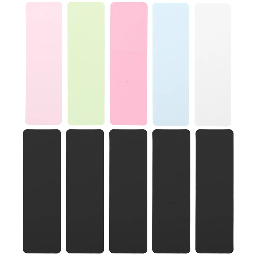 

100pcs Bookmark Sleeves Set Creative Book Lover Gift Elegant DIY Blank Bookmarks ganizer Storage Display Accessories Student