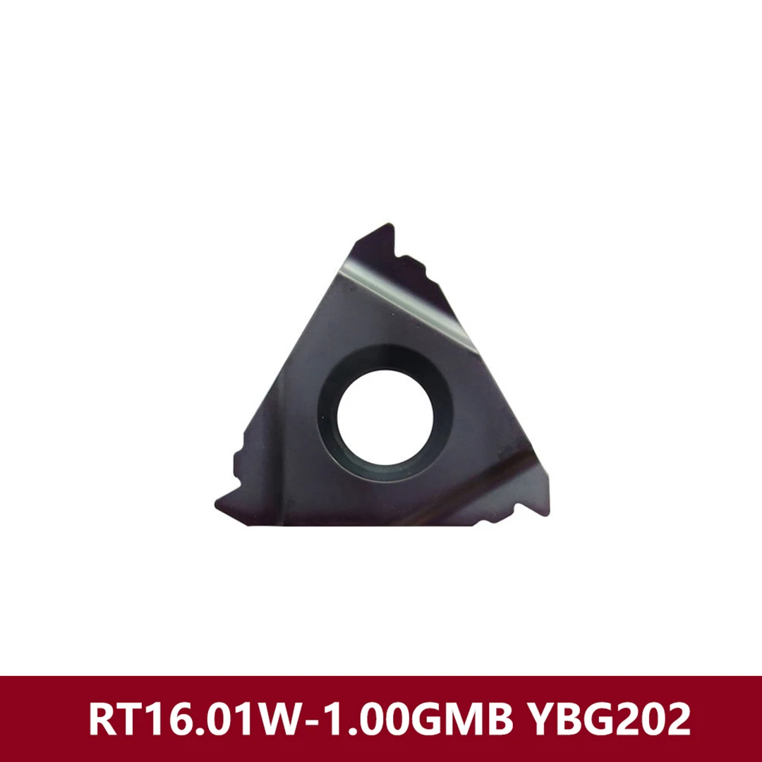 الأصلي RT16.01N-1.00GMB RT16.01W RT16.01N 1.00GMB 1.25GMB 1.50GMB 2.50GMB 3.00 GMB YBG205 YBG202 خيوط كربيد إدراج CNC