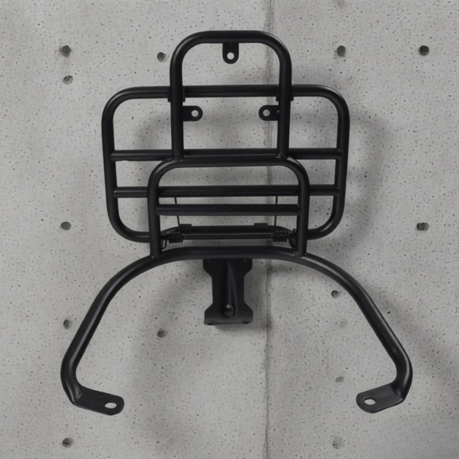 Rear Luggage Rack Bolt-on Italian Scooter LX125 Rear Luggage Rack with Integrated Backrest Scooter Accessory Sturdy Sturdy