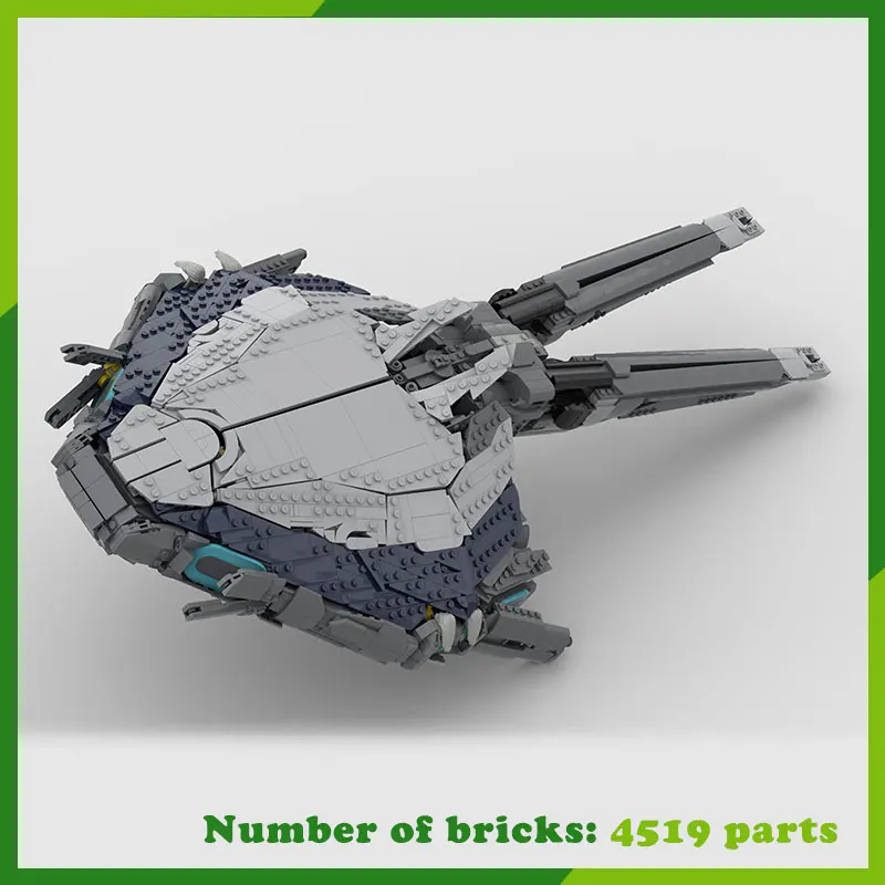 MOC Building Blocks Liset Landing Craft Model DIY Assemble Bricks Space Collection Display Toys Present Birthday Gifts 4519PCS