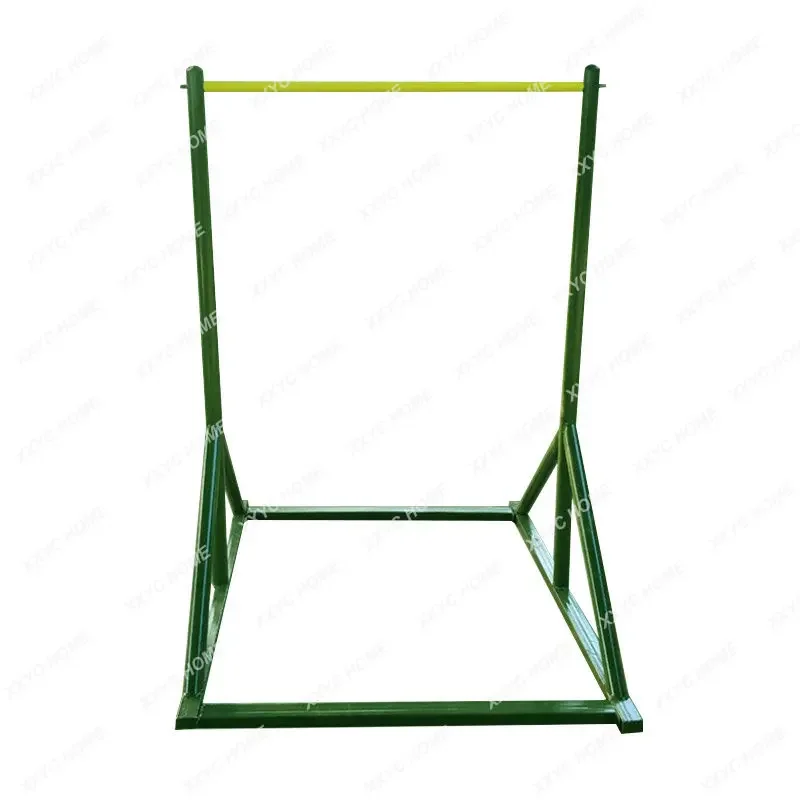 Outdoor Horizontal Bar Adjustable Height Movable Base Single Parallel Bar Pull-up Equipment