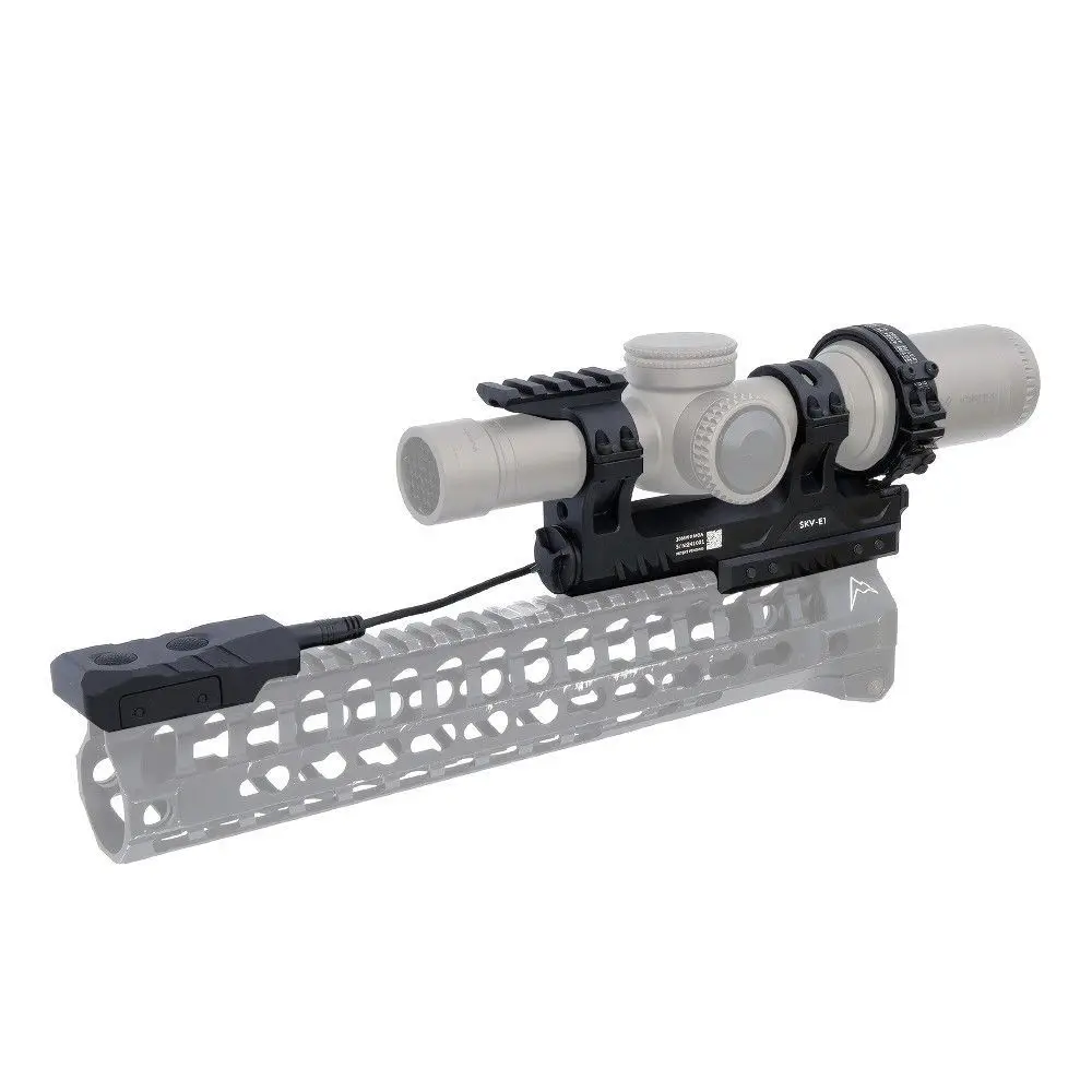Tactical LPVOs Scope Mount Fast Zooming System Electric Drive Riflescope Switch For 30mm Tube Aluminum Hunting Airsoft Accessory