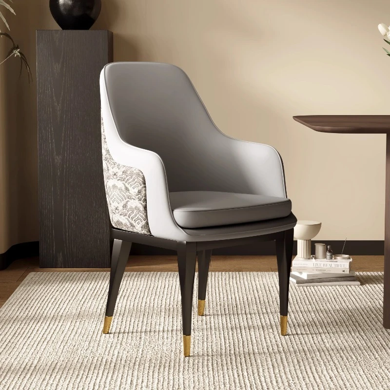 

Living Room Minimalist Dining Chair Backrest Luxury Aesthetic Lounge Accent Relax Single Person Sillones Modernos Home Furniture